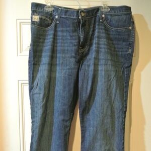 MENS DARK WASH CINCH IAN 38X32 JEANS